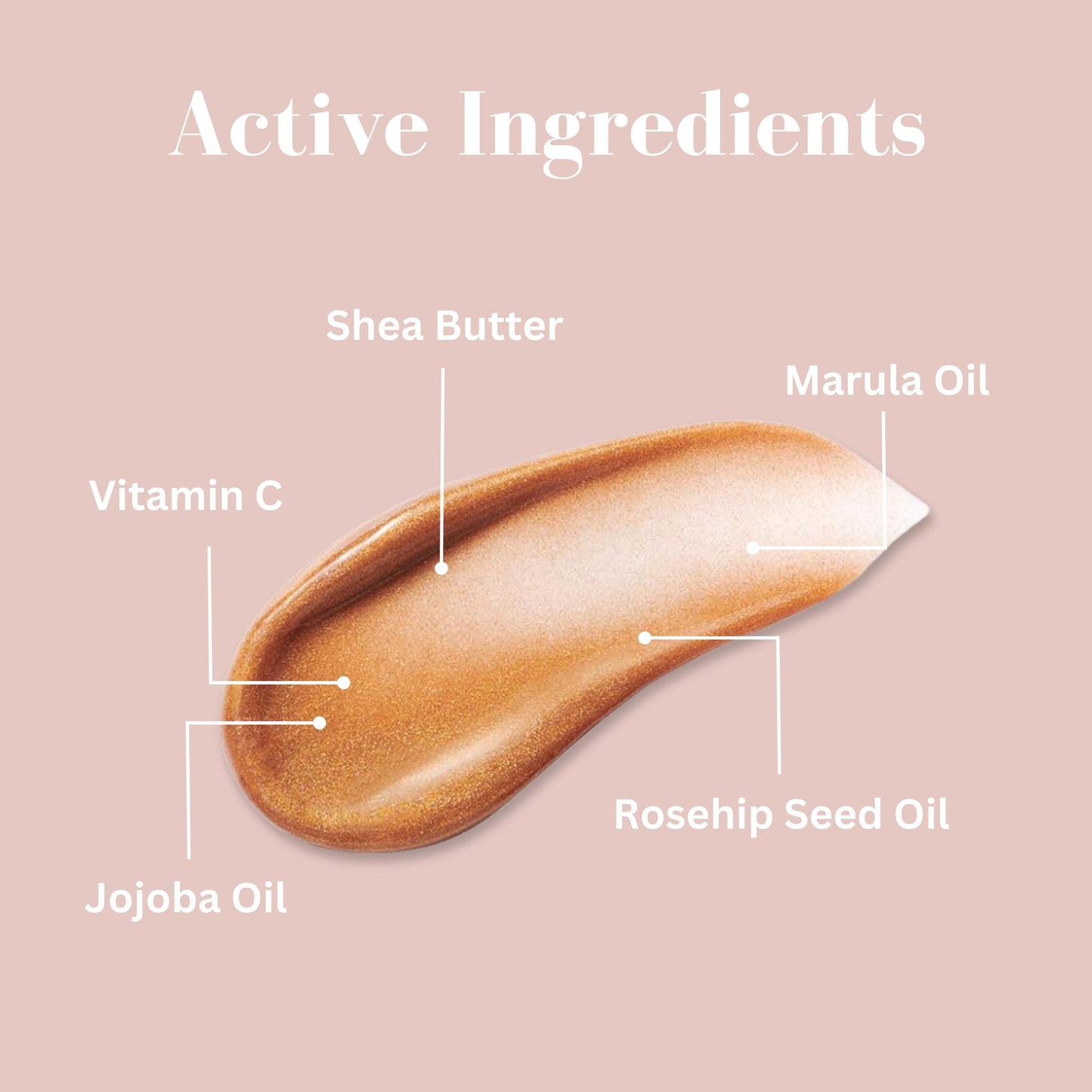 Lifes Butter body shimmer oil active ingredients