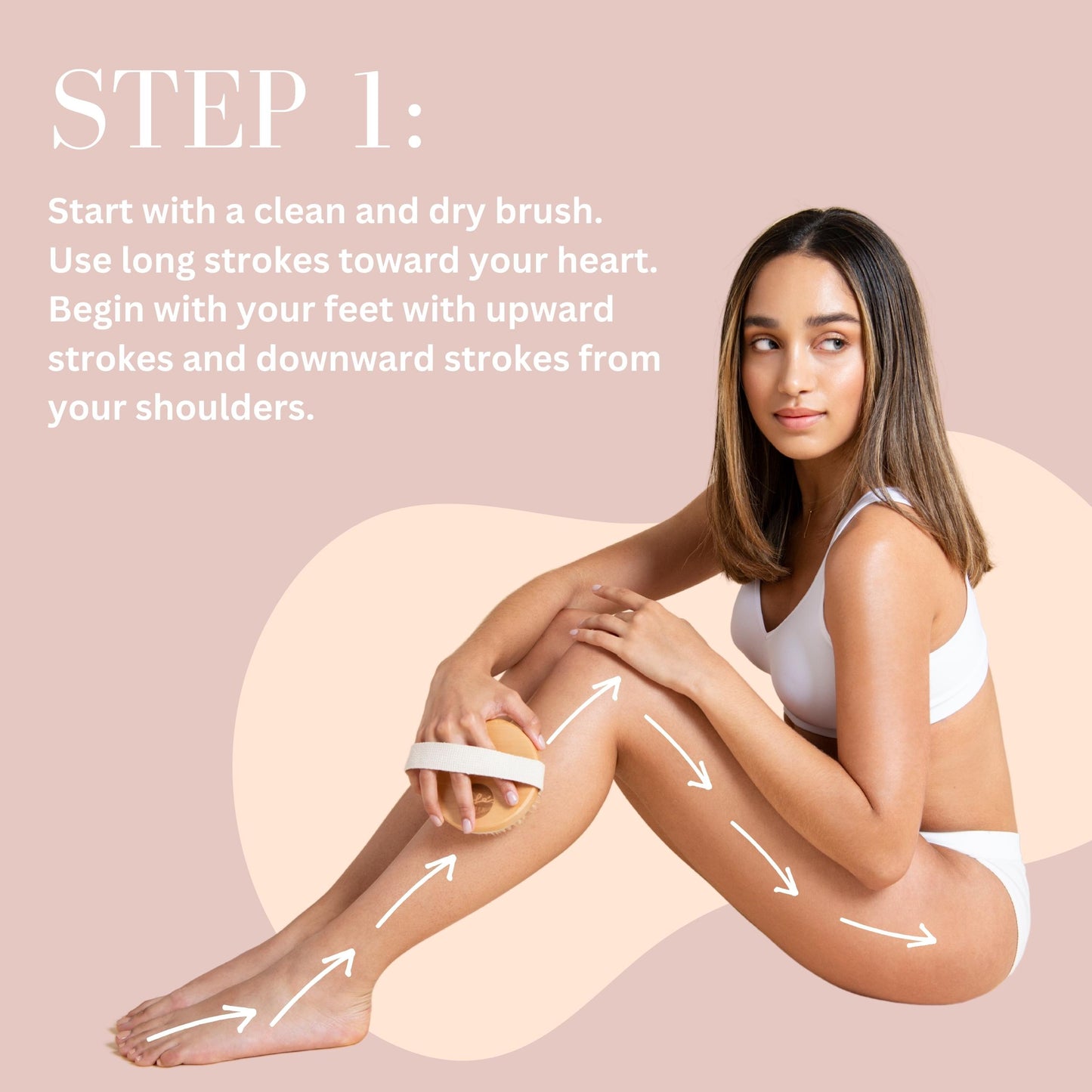Dry Brushing step by step guide