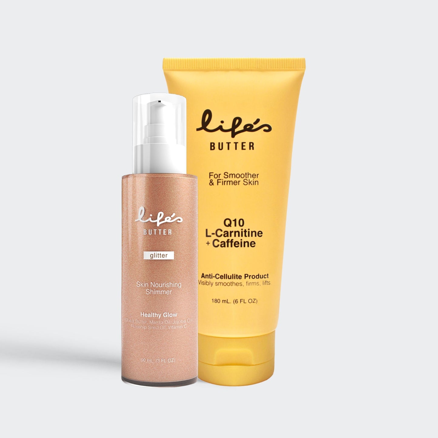 Anti-Cellulite Cream + Shimmer Oil | The Dry Skin Rescue Life's Butter