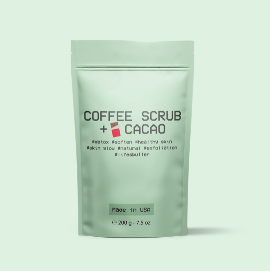 #Detox Coffee Scrub with Cacao Life's Butter