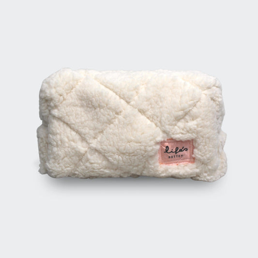 makeup fluffy bag life's butter pouch