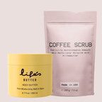 Life's Butter Coffee Scrub + Body Butter | The After Shaving Duo