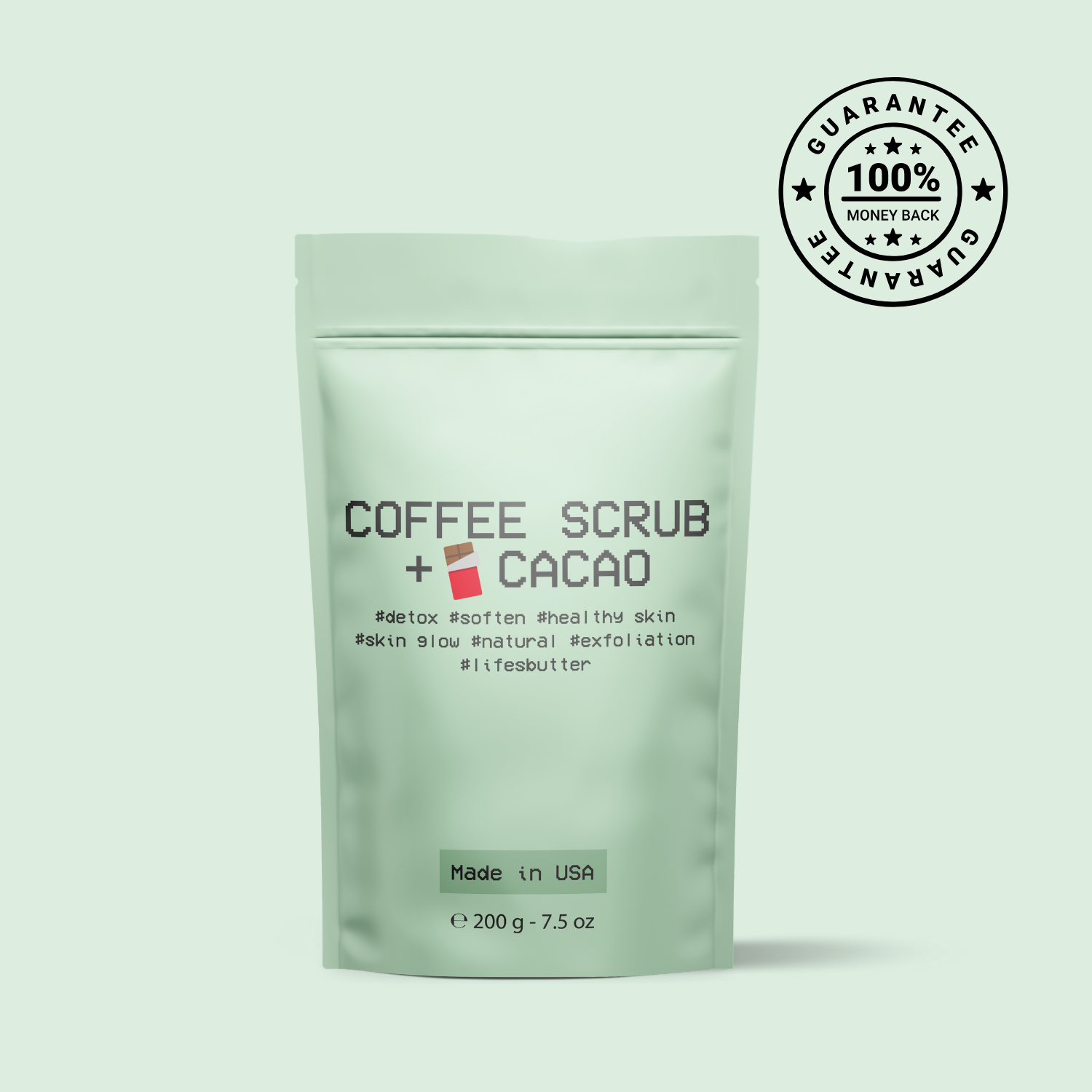 #Detox Coffee Scrub with Cacao