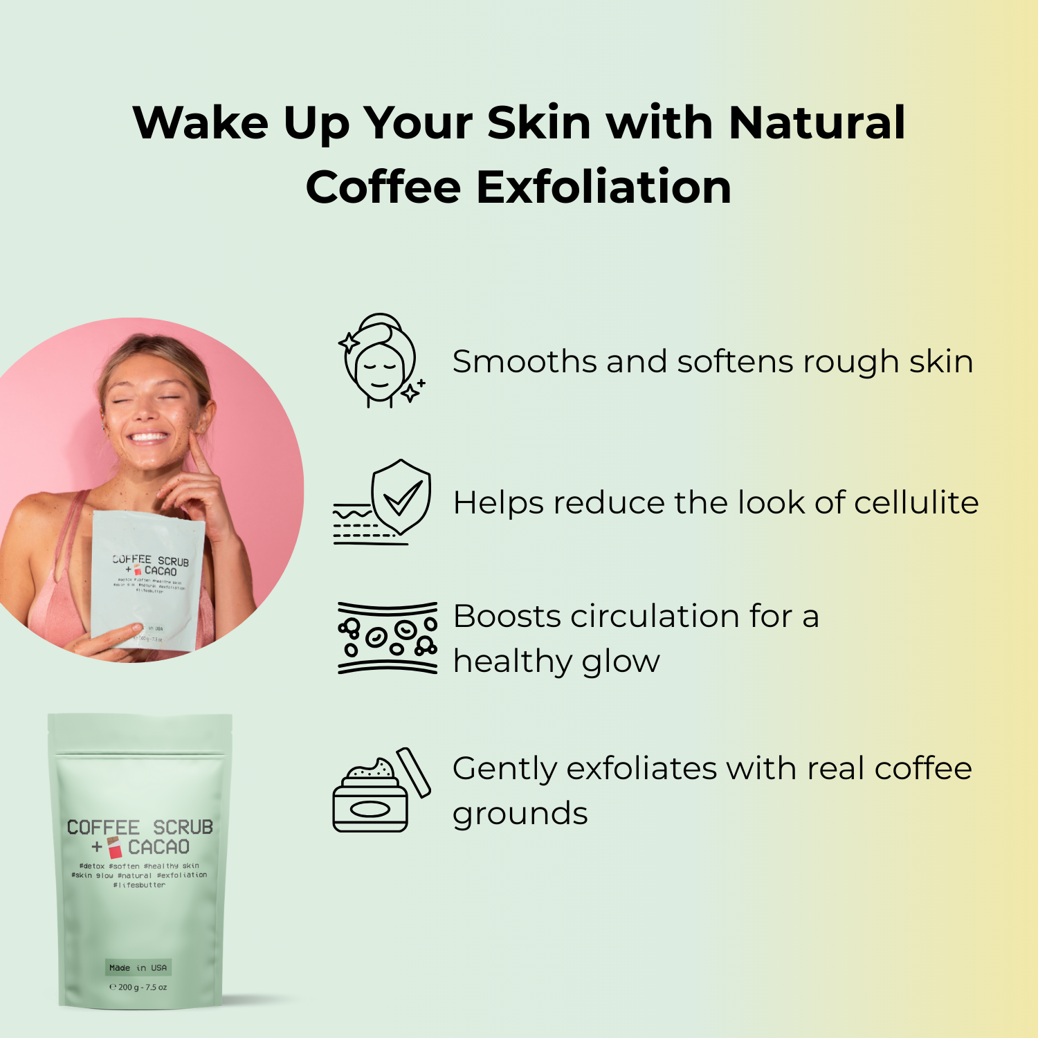 #Detox Coffee Scrub with Cacao