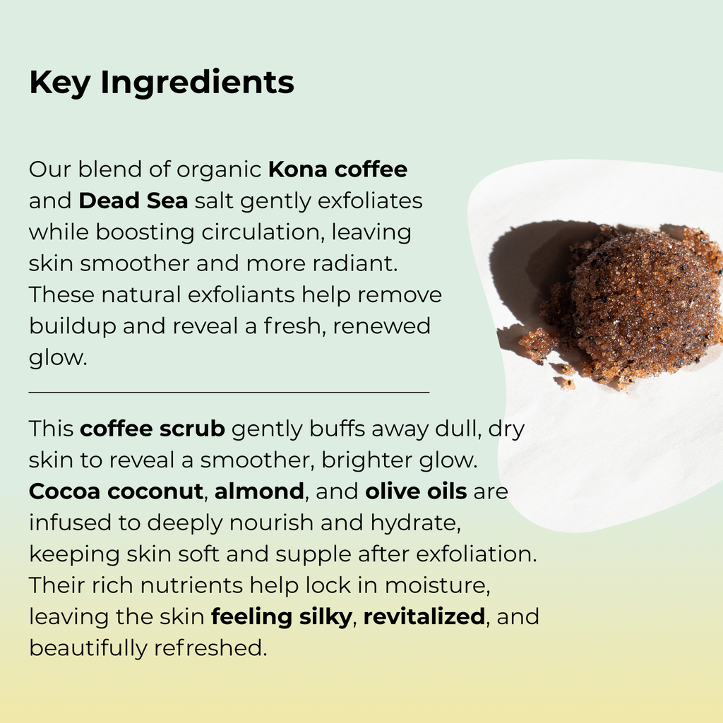 #Detox Coffee Scrub with Cacao