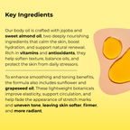 Natural Body Oil for Stretch Marks & Uneven Skin Tone