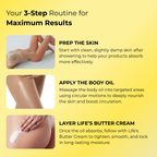 Natural Body Oil for Stretch Marks & Uneven Skin Tone