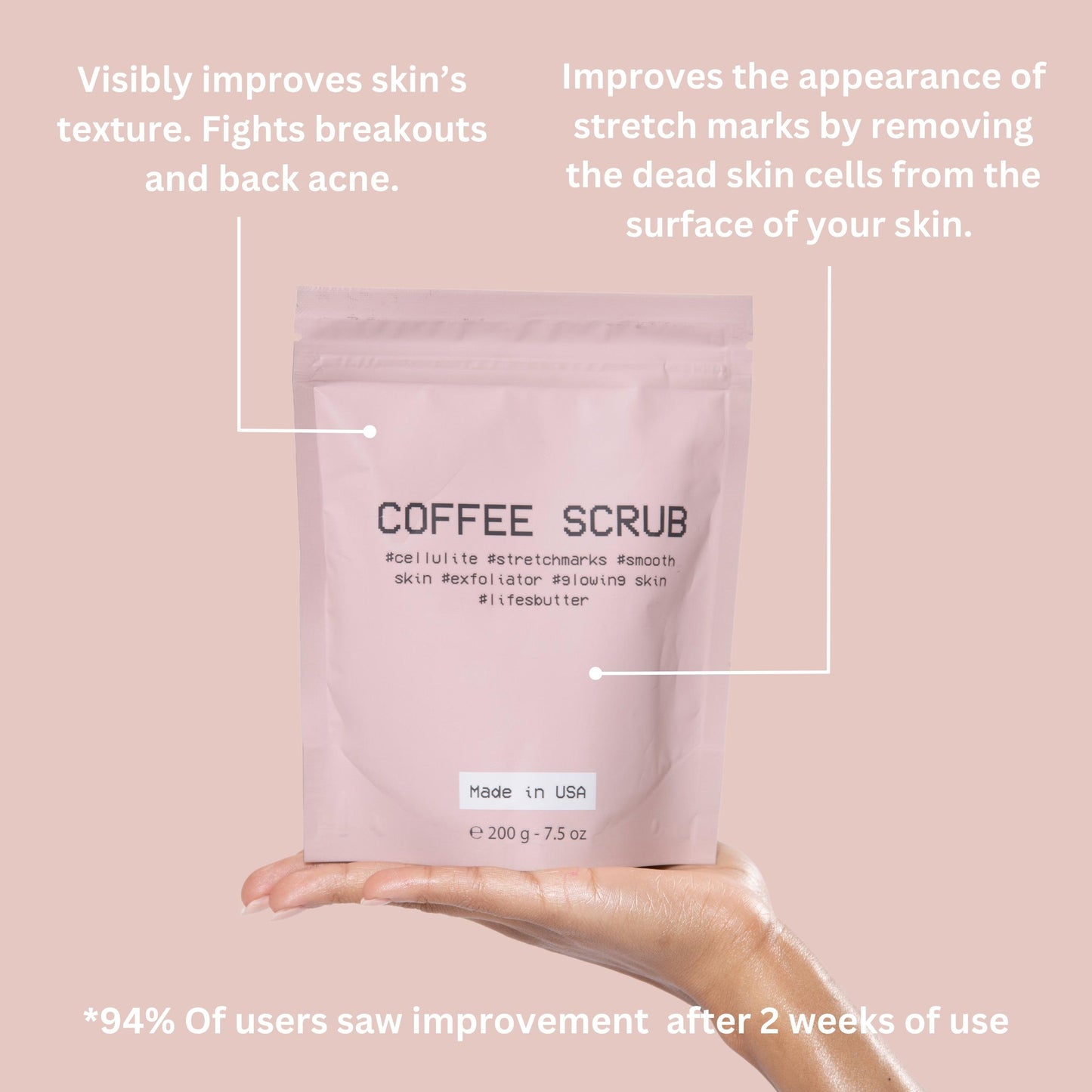 The coffee scrub Exfoliation Bundle