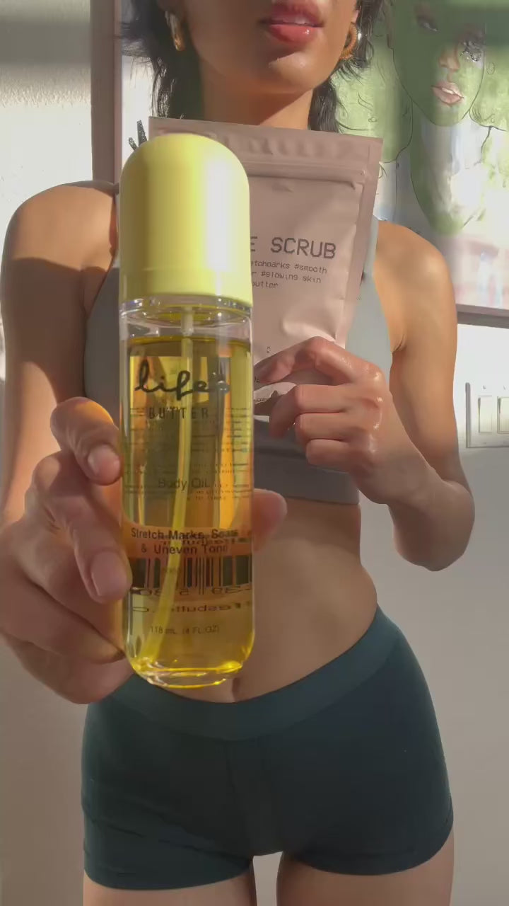 Life's Butter Body Oil and Coffee Scrub Product Review