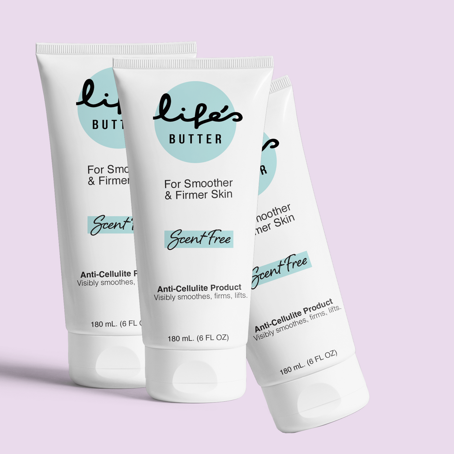Life's Butter Anti-cellulite cream triple pack scent-free