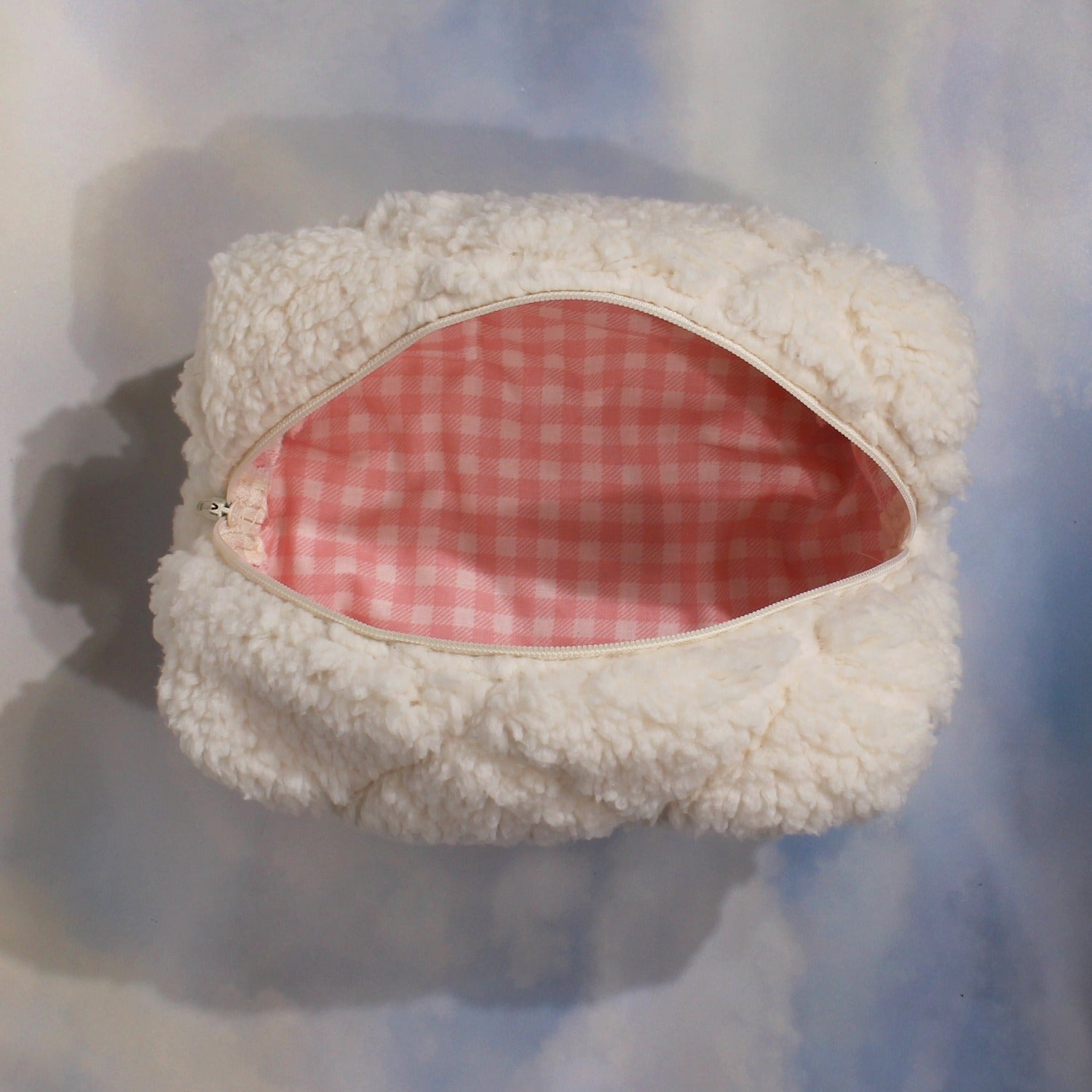 makeup fluffy bag life's butter pouch