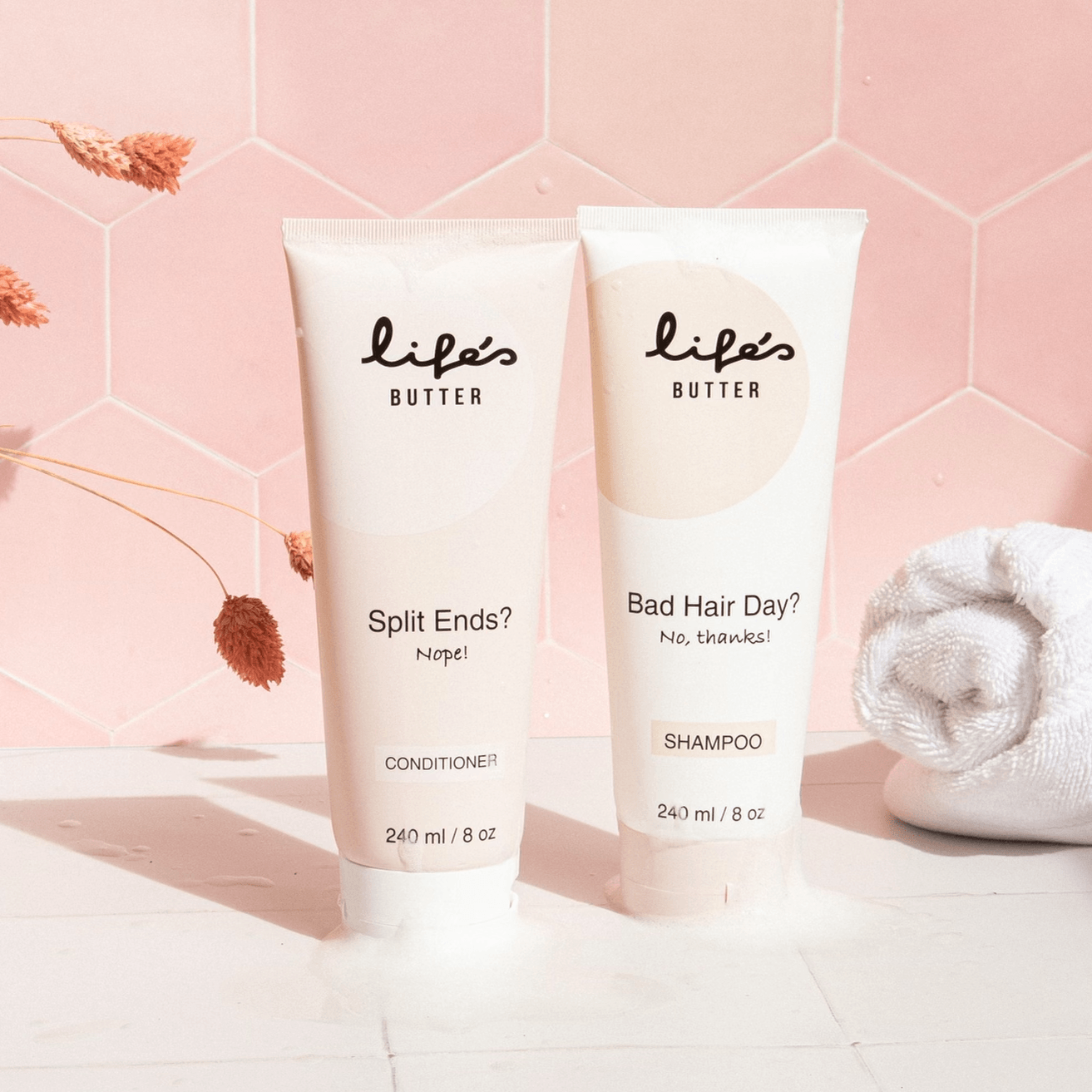 Shampoo & Conditioner Bundle Hair Products Life's Butter 